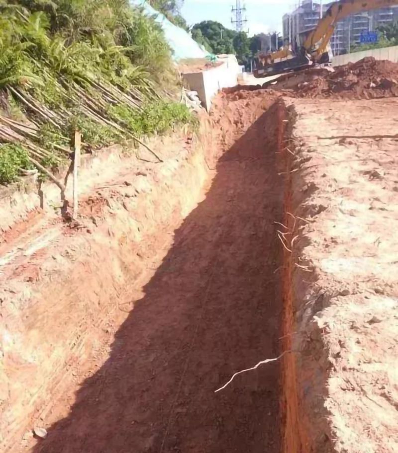 永利电器电缆沟施工