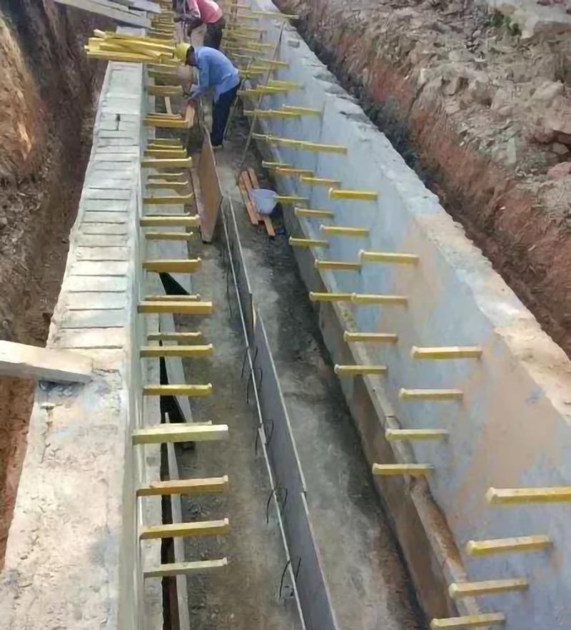 永利电器电缆沟施工