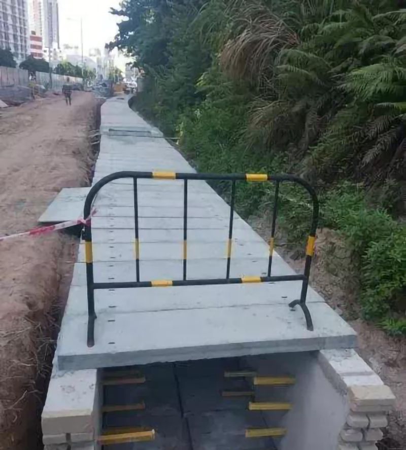 永利电器电缆沟施工